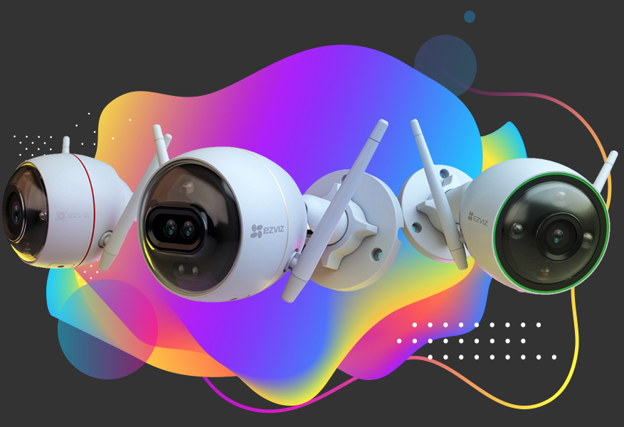 EZVIZ Colour at Night Cameras