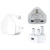 MRM00302 CHARGE-IT Single USB Mains Charger Plug 1 Amp White