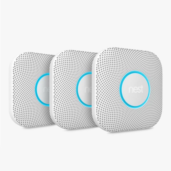 Google Nest Protect 2nd Generation (Battery) Pack of 3