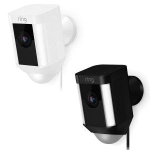 Ring Spotlight Cam Hardwired (Black / White)