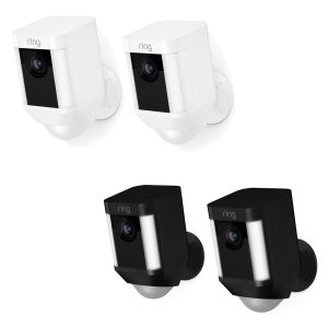 Ring Spotlight Cam Battery Duopack (Black / White)