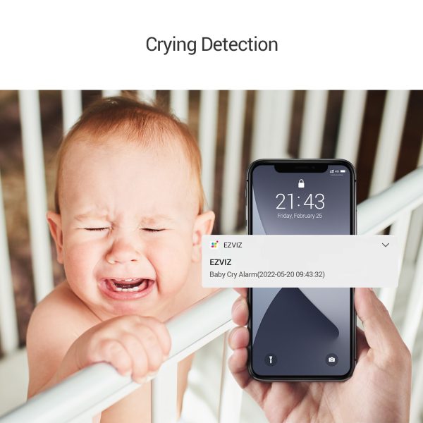 EZVIZ BM1 Battery-Powered Baby Monitor