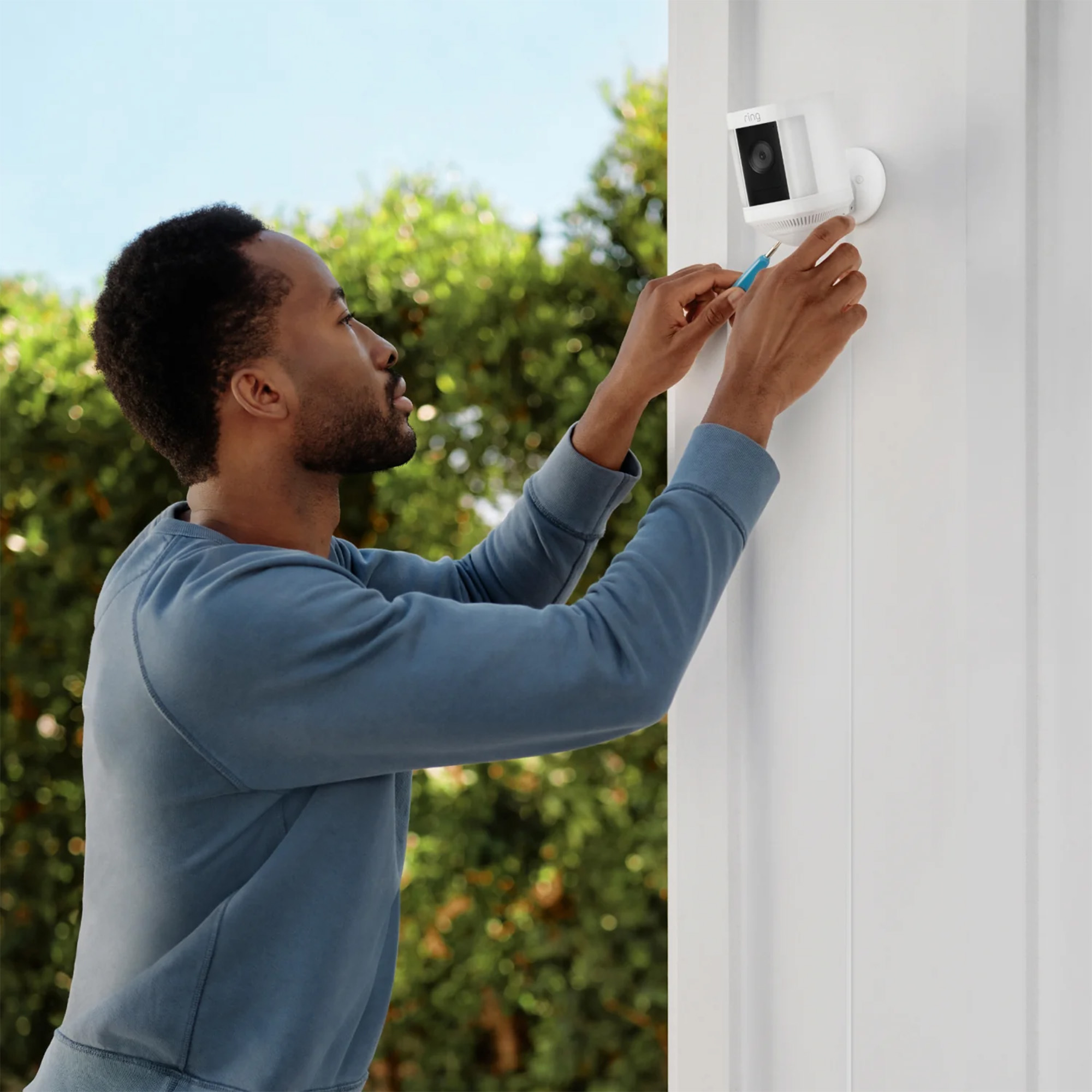 Ring Spotlight Cam Plus Battery Plug In Smart Secure Centre