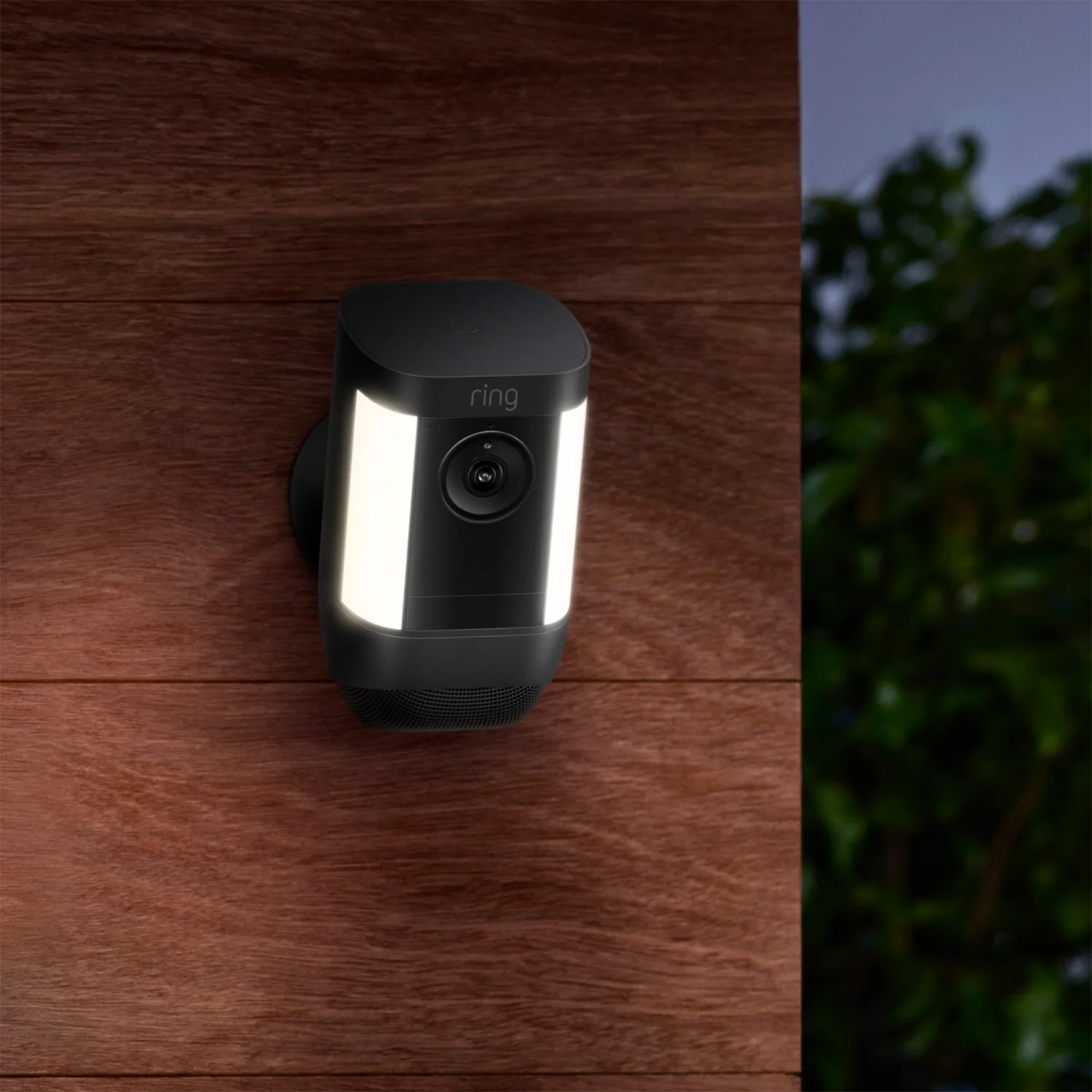 Ring spotlight hot sale cam storage