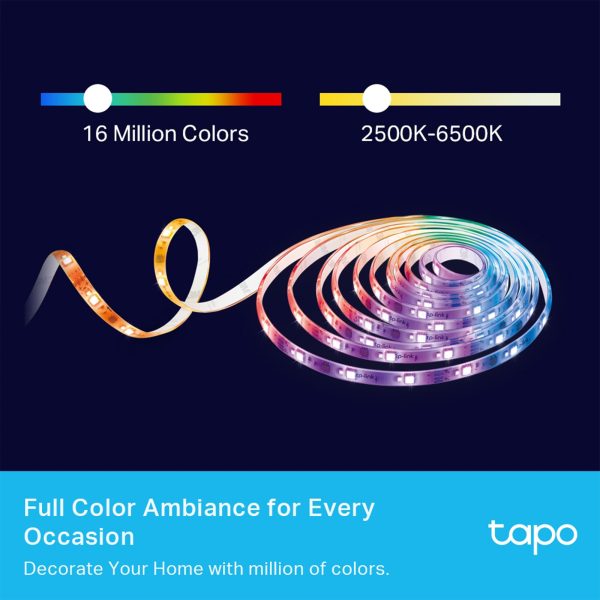 TP-Link Tapo L930-5/-10 - Smart Wi-Fi Multicolour Light Strip (5M /10M)