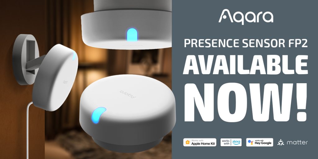 Aqara Presence Sensor FP2 is now available