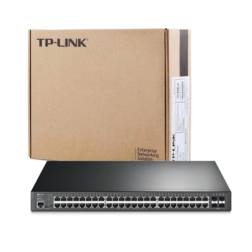 TP-Link TL-SG3452P - JetStream 52-Port Gigabit L2+ Managed Switch with 48-Port PoE+