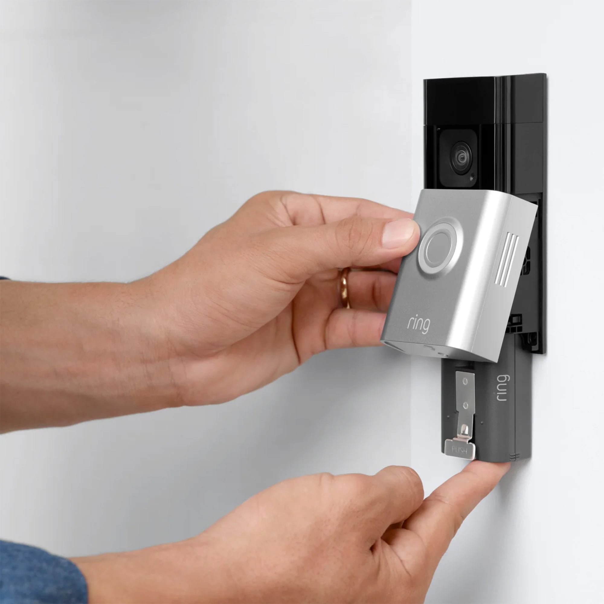 How to replace the battery sales in a ring doorbell