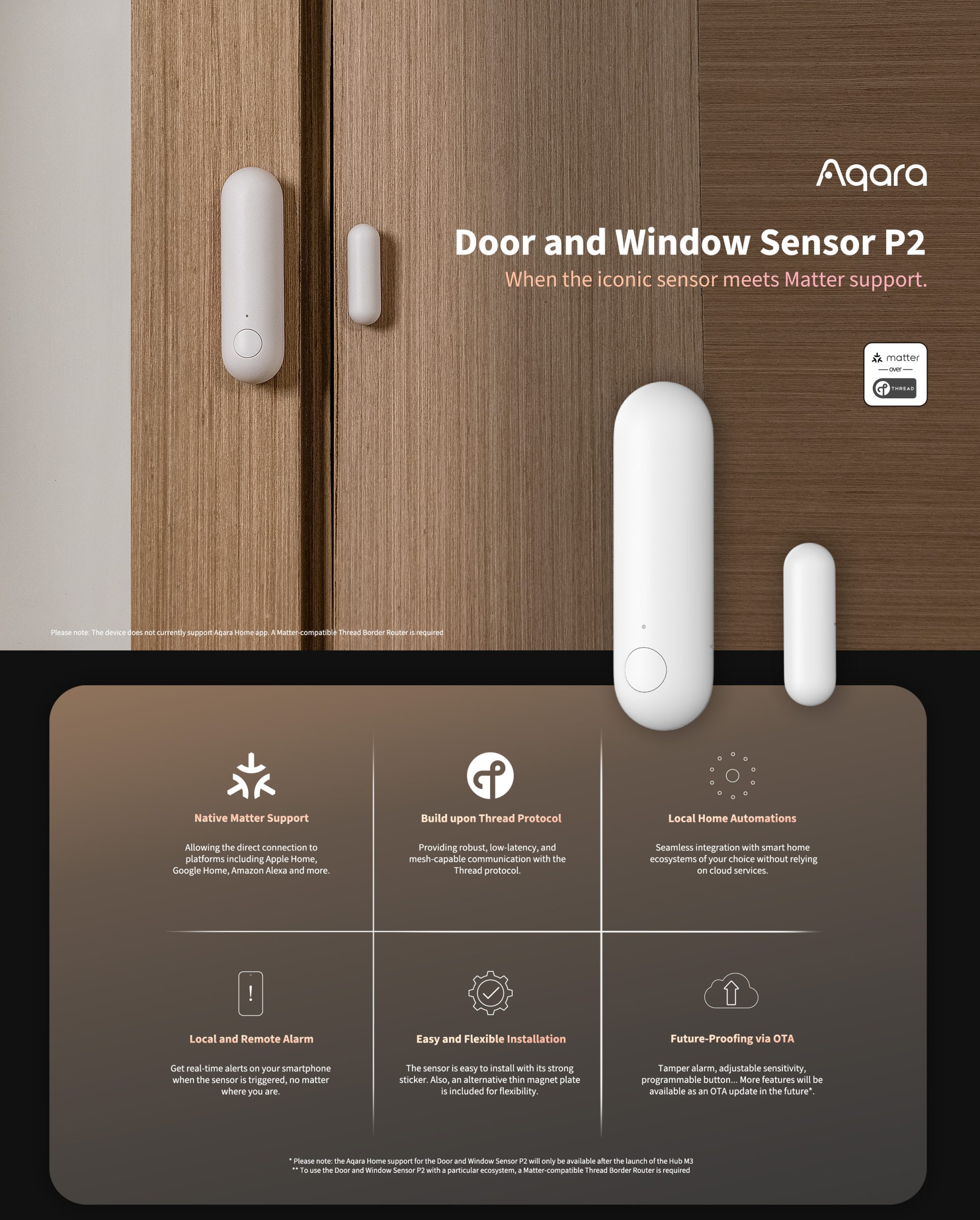 Aqara Door and Window Sensor P2