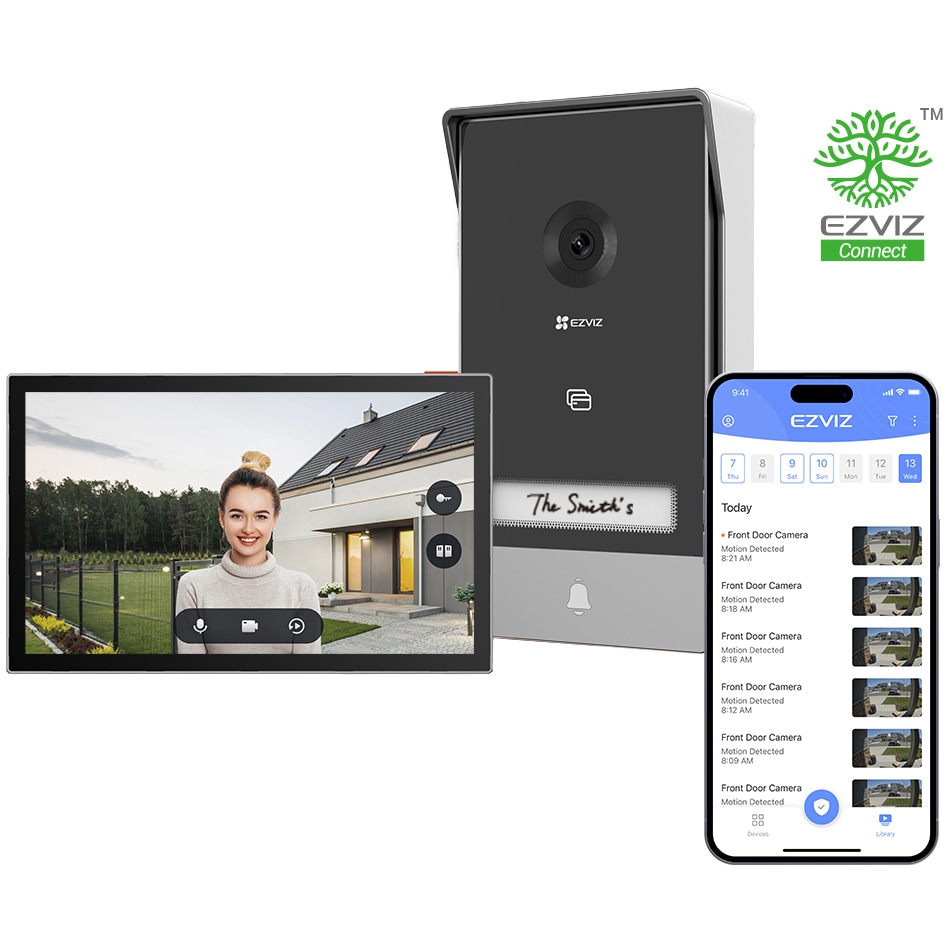 EZVIZ Smart 4-Camera 1Tb Hard Drive Internet Cloud-based Security Camera  System at