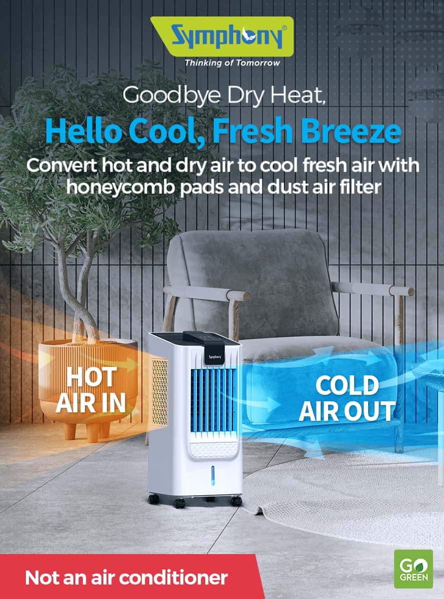 Symphony Harvy i – Portable Evaporative Air Cooler