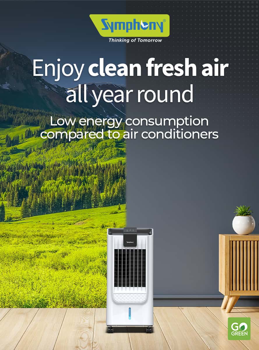 Symphony Harvy i – Portable Evaporative Air Cooler