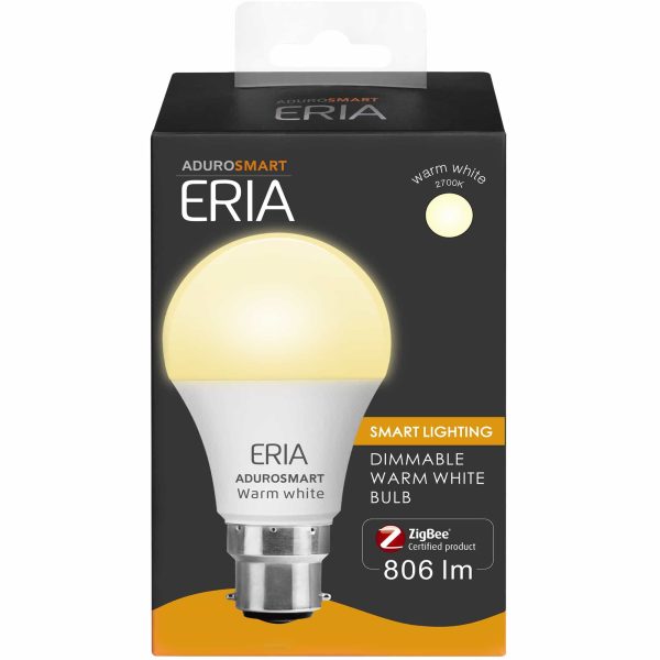 AduroSmart ERIA B22 Bulb – Warm White Lamp - 81810-U