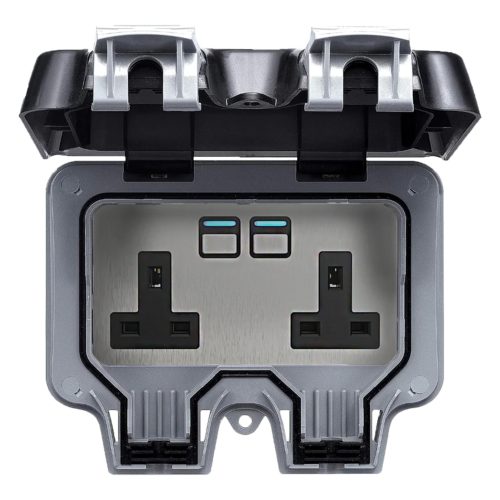 Lightwave - Outdoor Smart Socket 2 Gang