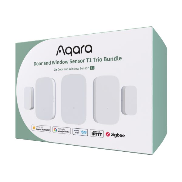 Aqara Door and Window Sensor T1 Trio Bundle