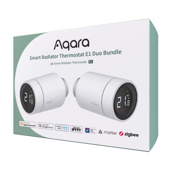 Aqara Radiator Thermostat E1 Duo Bundle