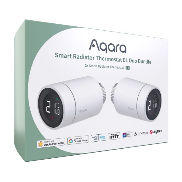 Aqara Radiator Thermostat E1 Duo Bundle