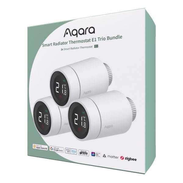 Aqara Radiator Thermostat E1 Trio Bundle