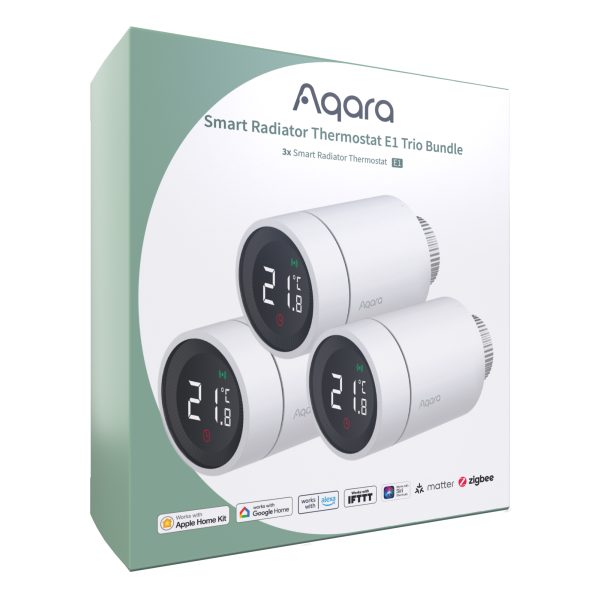 Aqara Radiator Thermostat E1 Trio Bundle