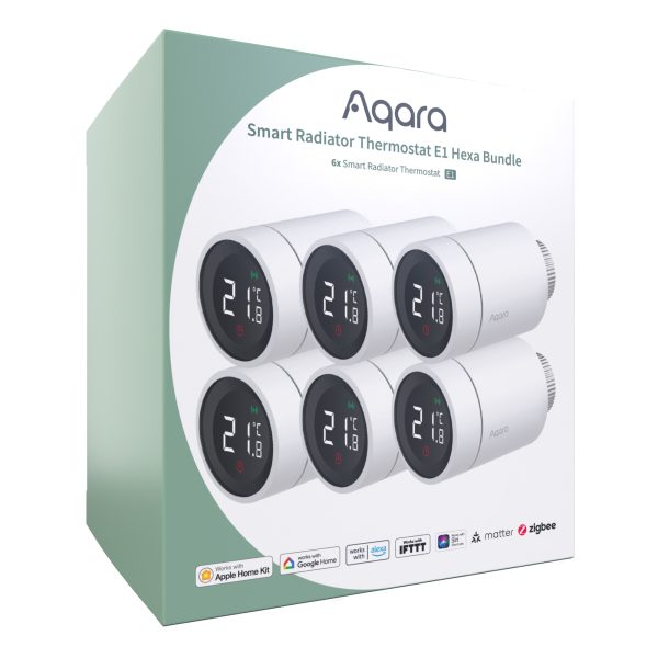 Aqara Radiator Thermostat E1 Hexa Bundle