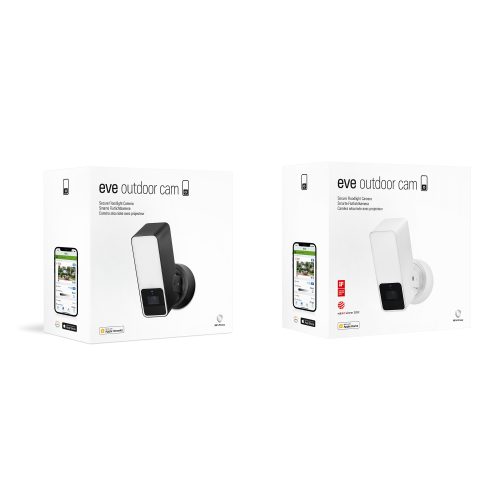 ve Outdoor Cam - Secure Floodlight Camera (Black & White)