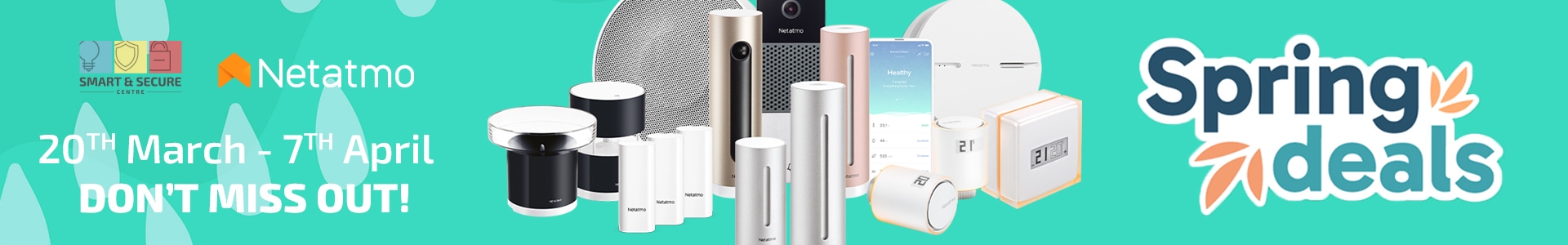 Netatmo Spring Deals - 20th March to 7th April 2024 - Don't miss out!
