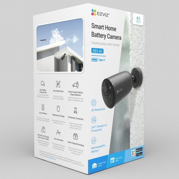 EZVIZ EB3 4G Smart Home Battery Camera