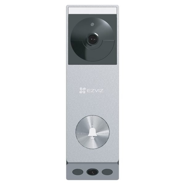 EZVIZ EP3x Pro 2K Battery-Powered Video Doorbell with Solar Panel