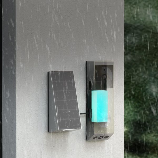 EZVIZ EP3x Pro 2K Battery-Powered Video Doorbell with Solar Panel
