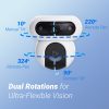 EZVIZ HB90 Dual-Lens Pan & Tilt Wi-Fi Camera Kit With 8W Solar Panel