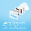 EZVIZ HB90 Dual-Lens Pan & Tilt Wi-Fi Camera Kit With 8W Solar Panel