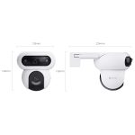 EZVIZ HB90 Dual-Lens Pan & Tilt Wi-Fi Camera Kit With 8W Solar Panel