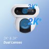 EZVIZ HB90 Dual-Lens Pan & Tilt Wi-Fi Camera Kit With 8W Solar Panel