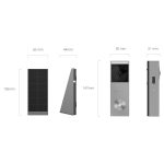 EZVIZ HP3 Pro 2K Battery-Powered Video Doorbell with Solar Panel