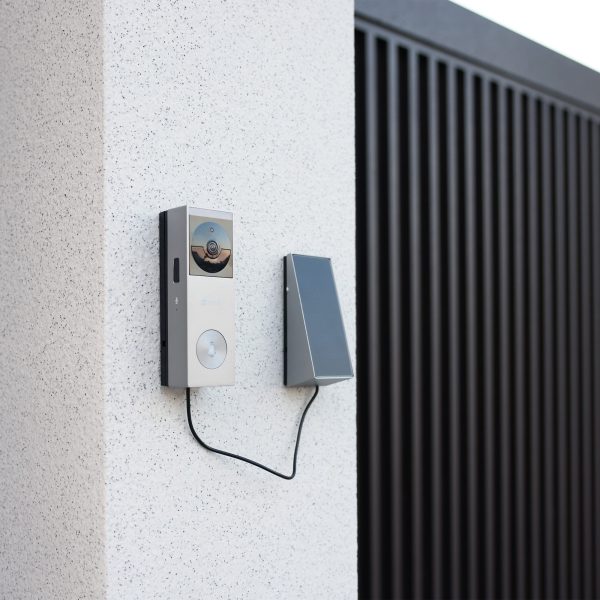 EZVIZ HP3 Pro 2K Battery-Powered Video Doorbell with Solar Panel