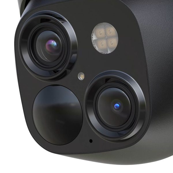Eufy SoloCam S340 Wireless Outdoor Security Camera with Dual Lens and Solar Panel