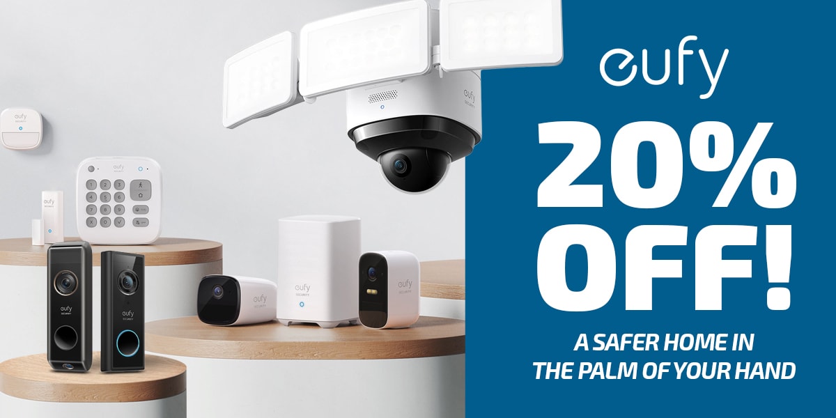 Eufy 20% OFF!
