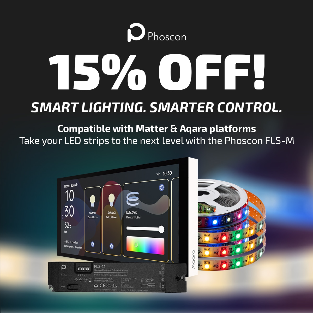 Phoscon 15% OFF!