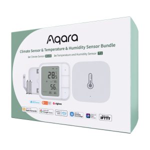 Aqara Climate Sensor W100 & Temperature and Humidity Sensor T1 Bundle