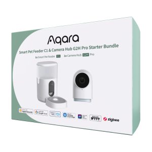 Aqara Smart Pet Feeder C1 & Camera Hub G2H Pro Starter Bundle