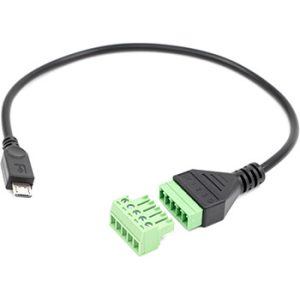 Micro USB to 5 Terminal Add-on (Shelly Pill)